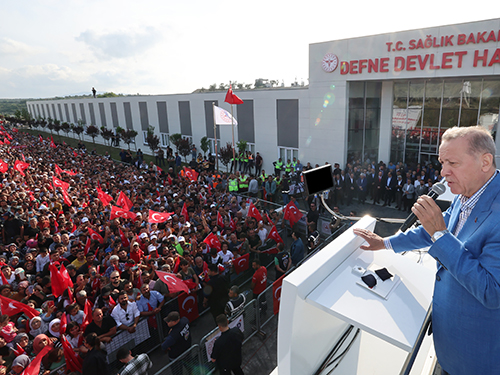 BAŞKAN ERDOĞAN HATAY'DA