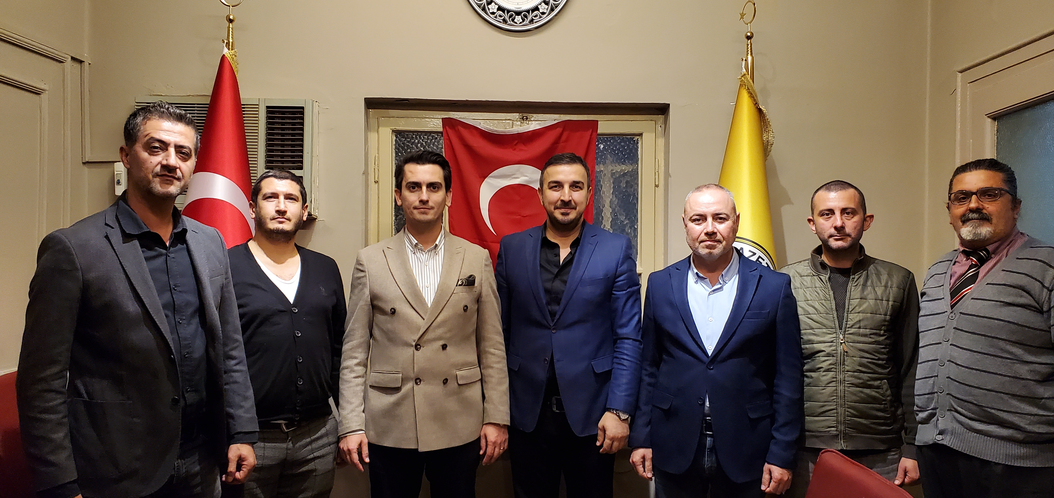 CHP İSKENDERUN BELEDİYE BAŞKANI A.ADAYI YAYLA'DAN HGC'YE ZİYARET