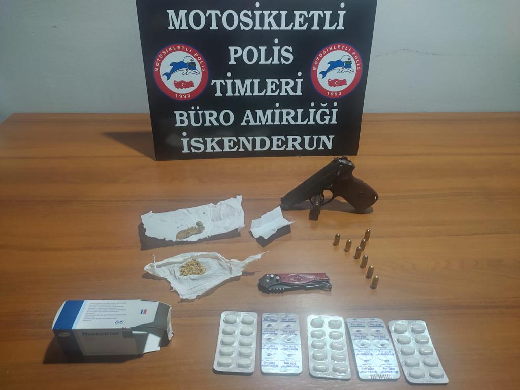 İSKENDERUN'DA HUZUR OPERASYONLARI DEVAM EDİYOR