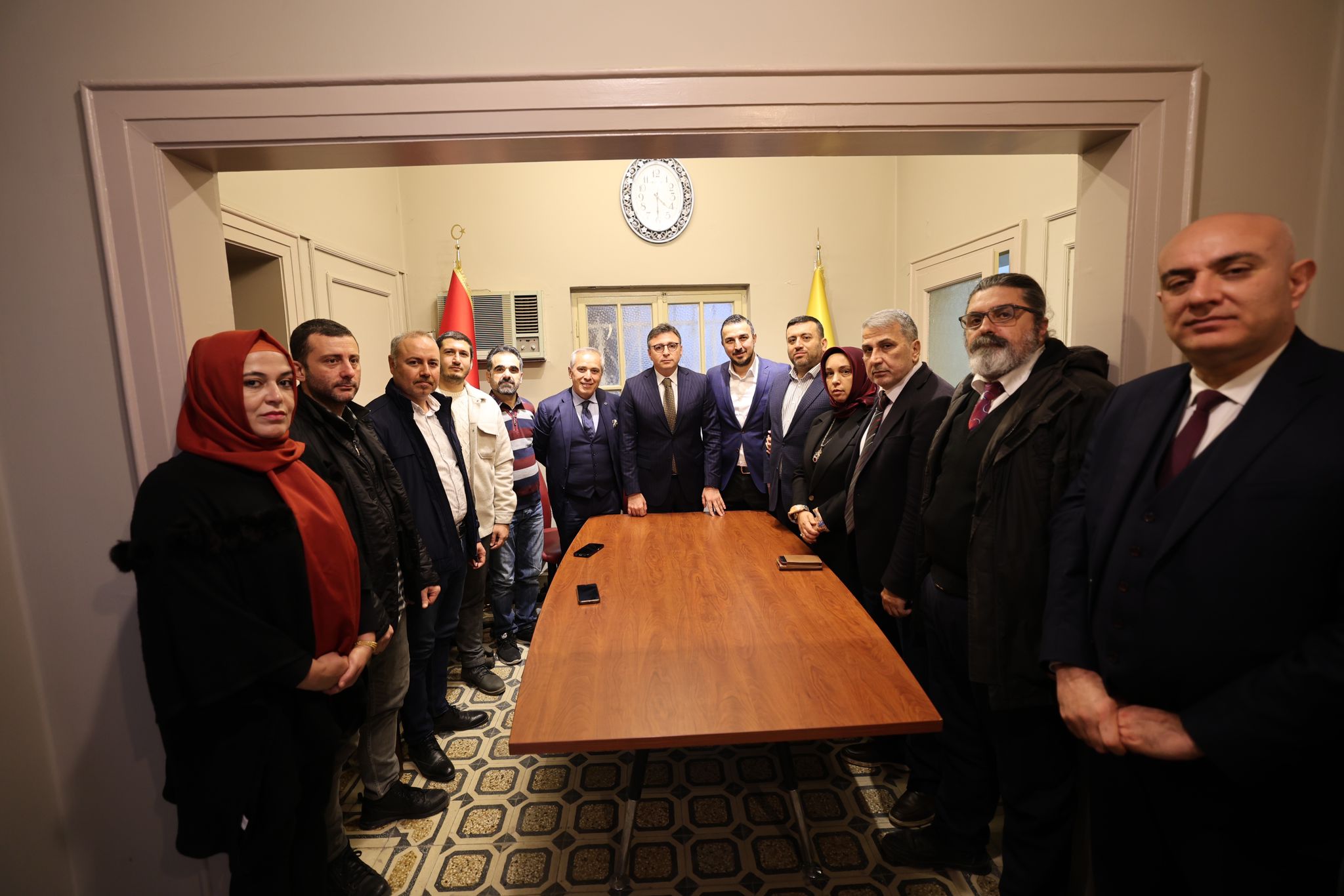 AK PARTİ İSKENDERUN BELEDİYE BAŞKAN ADAYI MEHMET DÖNMEZ'DEN HGC İSKENDERUN TEMSİLCİLİĞİ'NE ZİYARET