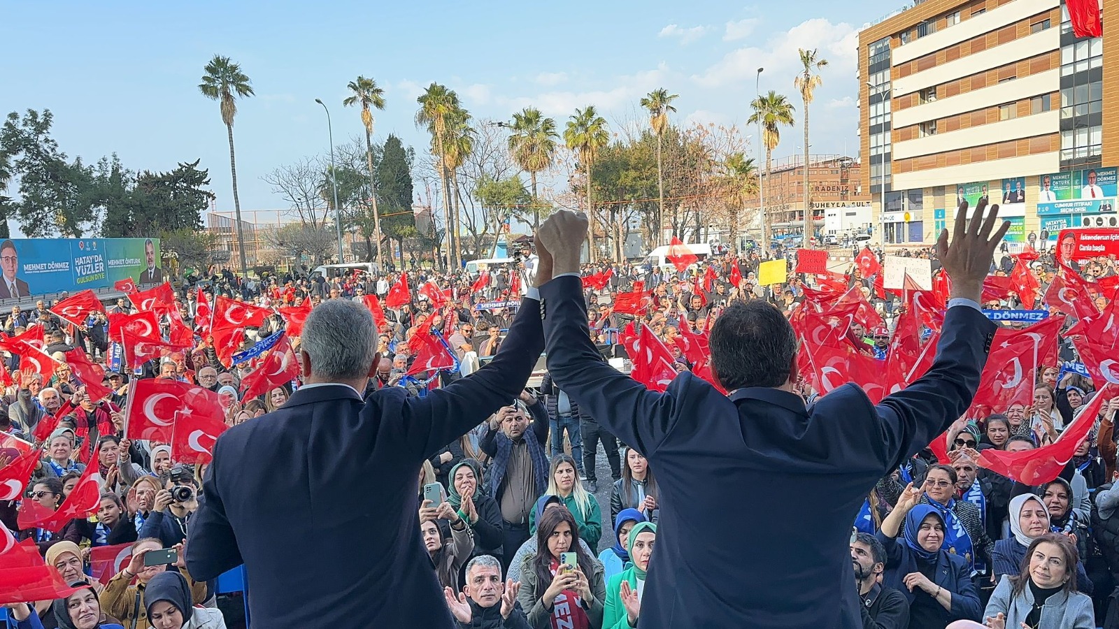 MEHMET'LER İSKENDERUN'A HİZMET SÖZÜ VERDİ​