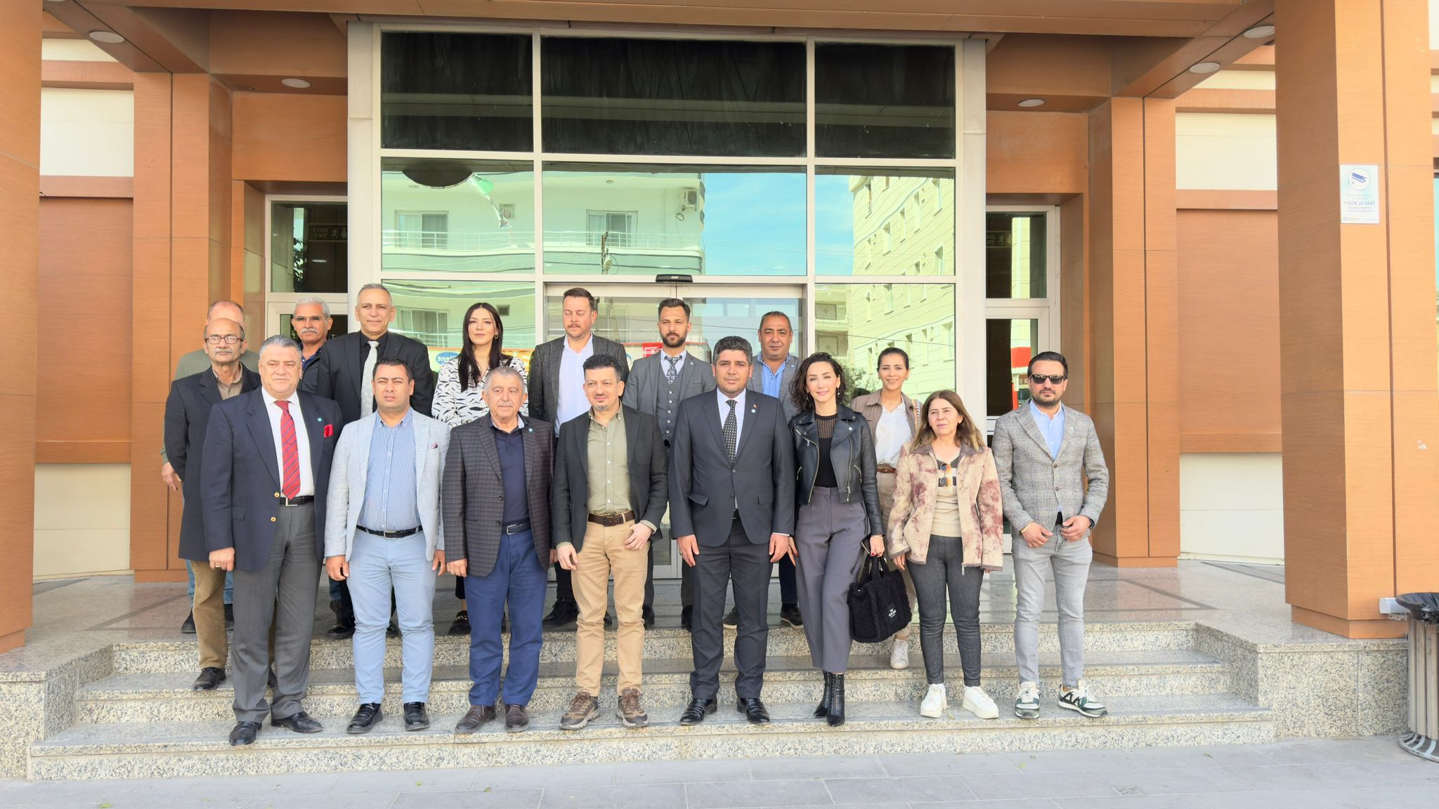 İYİ PARTİ İSKENDERUN BELEDİYE BAŞKAN ADAYI NAZMİ CEYLAN PALMİYE HASTANESİ'NE KONUK OLDU