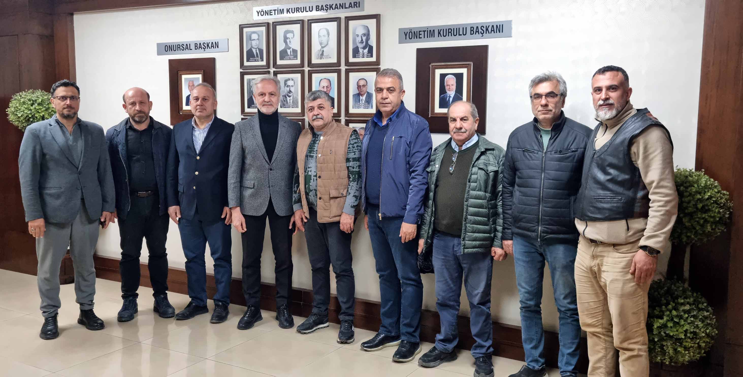 İskenderun Küçük Sanayi Sitesi Esnafları İTSO’yu Ziyaret Etti