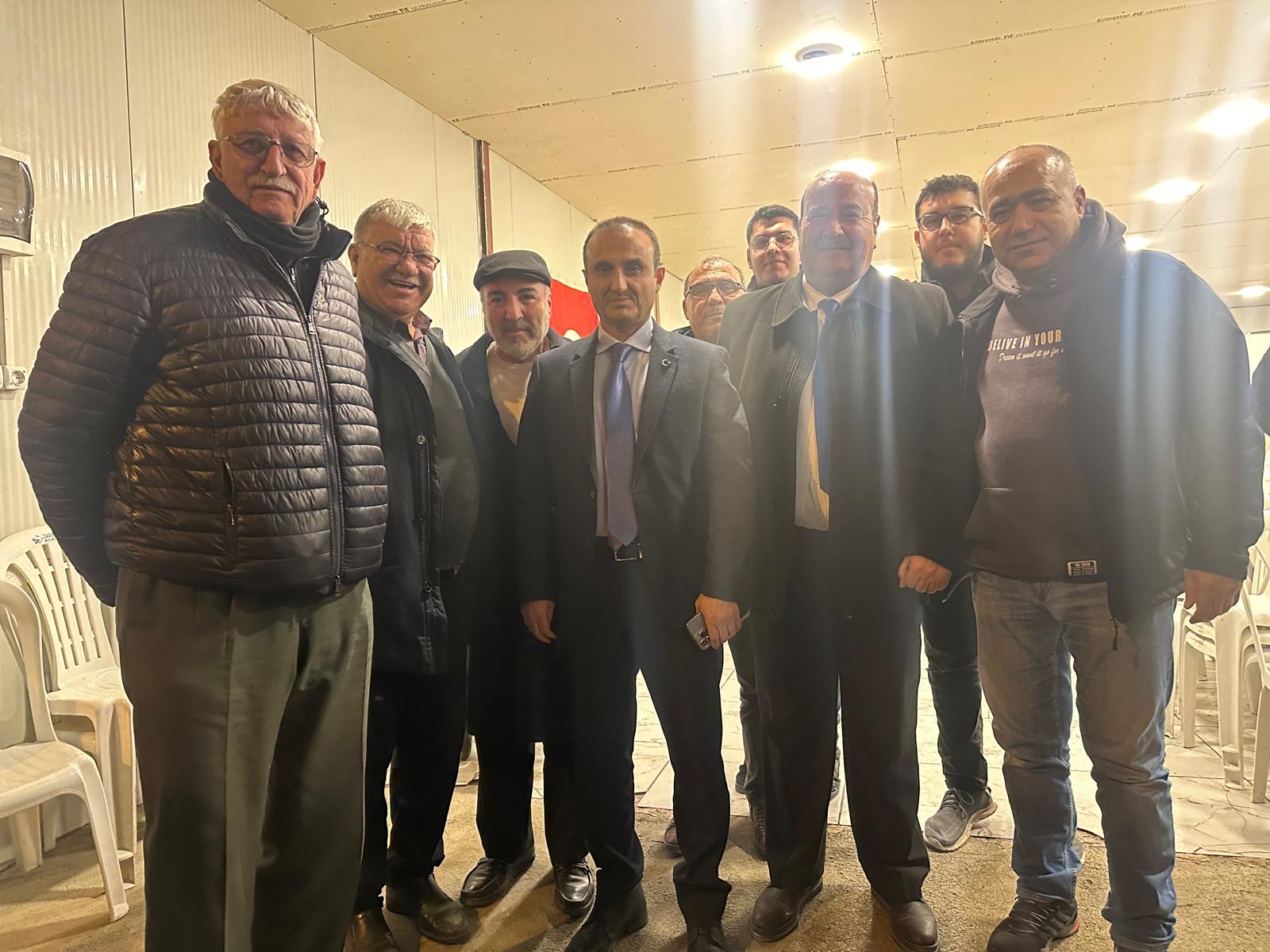 ISKENDERUN EMNİYETİ MUHTARLARIN SORUNLARINI DİNLİYOR