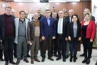 CUMHUR İTTİFAKI İSKENDERUN BELEDİYE BAŞKAN ADAYI MEHMET DÖNMEZ MUHASEBECİLERİN SORUNLARINI DİNLEDİ
