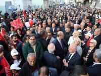 İSKENDERUN'DA LÜTFÜ SAVAŞ COŞKUSU