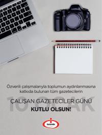 İSDEMİR'DEN 10 OCAK ÇALIŞAN GAZETECİLER GÜNÜ KUTLAMA